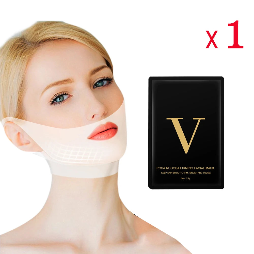 1/6/10pcs Lifting Facial Mask Face V Shape Hydrogel Thin Face-Lifting Slimming Mask Reduce Double Chin Face Massage