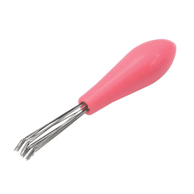 Hairbrush Cleaning Rake Metal Wire Rake Remove Comb Embedded Tools for Removing Hair Dust