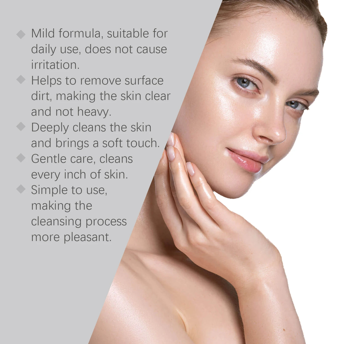 Enzyme Face Wash Powder 75g Gentle Exfoliating Cleanser for Sensitive Skin Removes Dirt Brightens Skin Travel Friendly Formula