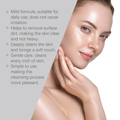 Enzyme Face Wash Powder 75g Gentle Exfoliating Cleanser for Sensitive Skin Removes Dirt Brightens Skin Travel Friendly Formula