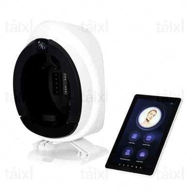 Q1 3D AI Facial Skin Analyzer Detection Skin Problem Diagnosis 8 Spectrum Professional Analysis Beauty Salon Equipment