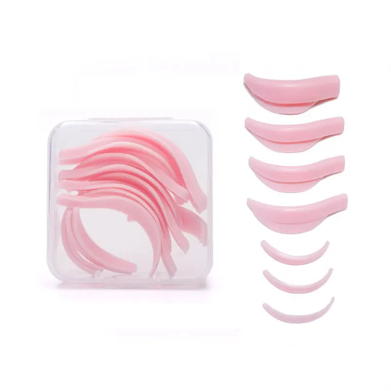 4/5/7 Pairs Silicone Eyelash Perming Pad Lash Lifting Kit Recycling 3D Eyelashes Curler Rods Shield Lashes Extension Supplies
