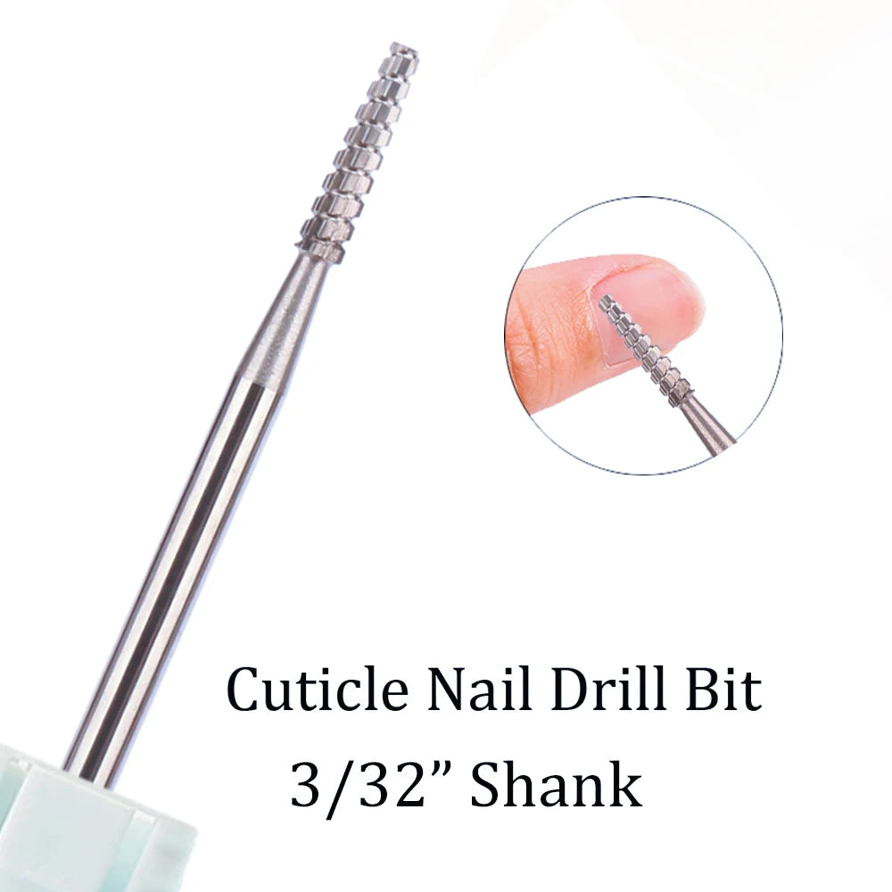1pc Tungsten Carbide Nail Drill Bit Cutter For Manicure Machine Carbide Electric Nail Drill Milling Cutter For Nail Accessories