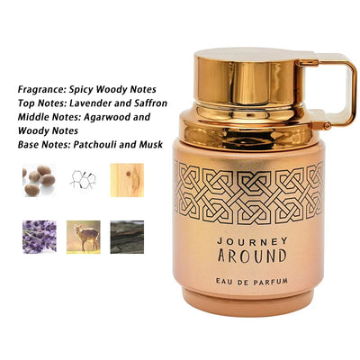 Arab Men's Charm Perfume Creative Thermos Cup Shape Floral Fruity Woody Fragrance Spray Unisex Fun Musk Sandalwood Perfume 100ml