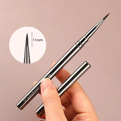 BORN PRETTY Nail Liner Brush DIY Drawing Painting Flower Line Stripes Pen Metal Handle UV Gel Nail Art Brushes Manicure Tool