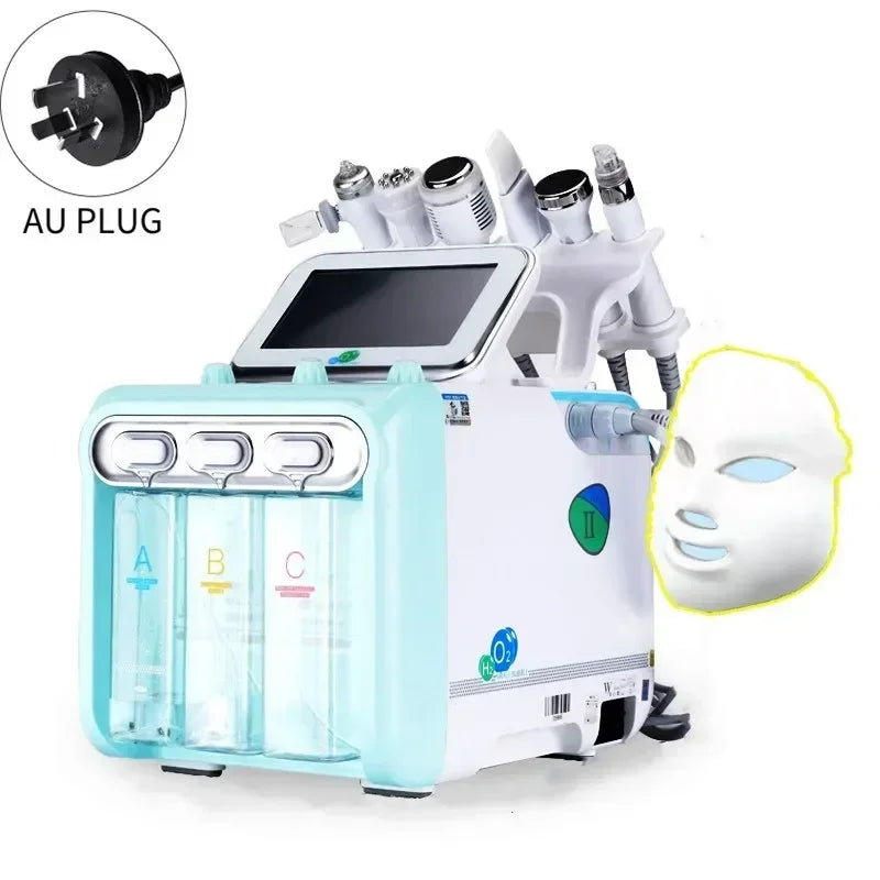 New Arrival! 7 In 1 H2O2 Water Oxygen Jet Peel Hydro Beauty Skin Cleansing Hydrofacial Machine Facial Machine Water Aqua Peeling