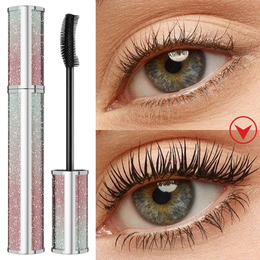 Black waterproof Mascara for all Lengthening make up products Eyelash Extension Eye Lashes mascara 4d effect  Korean cosmeti