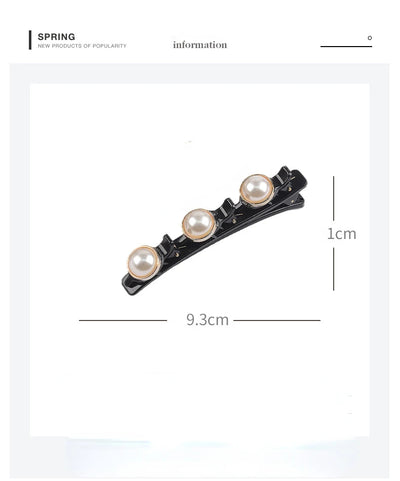 Double Layer Braided Hairpin Broken Hair Fixed Clip Women Girls Korean Fashion Hairpin Headband Hairpin Lazy Styling Accessories