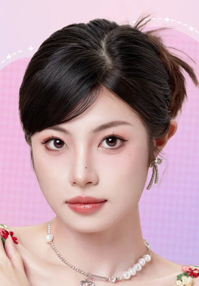 MJ 10 Rows of Large Capacity Glue-free False Eyelashes Single Cluster 10-12MM C-curled Natural Self-adhesive false Eyelashes