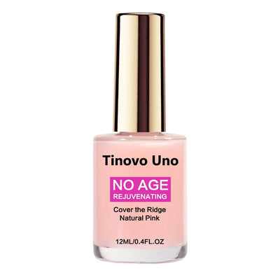 Tinovo Uno New Nail Strengthener and Growth Treatment No Age Natural Pink Nail Enhancer Hardener for Thin Soft Nails Repair Care