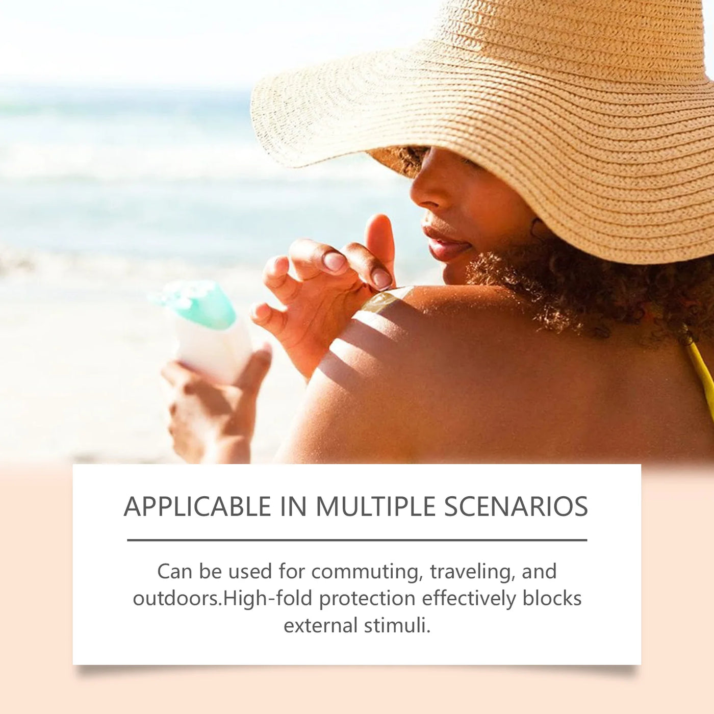 Sunscreen For Face Whole Body SPF 50+ UV Resistant Skin Protection Anti Sunburn Oil Control Moisturizing Sun Isolation Cream