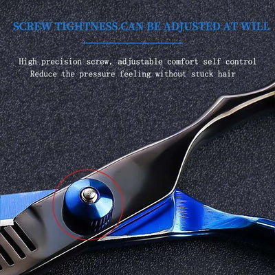 Hair Cutting Scissors Japan Stainless Hairdressing Scissors Haircut Set Thinning Scissors Barber Shop Professional Dropshipping