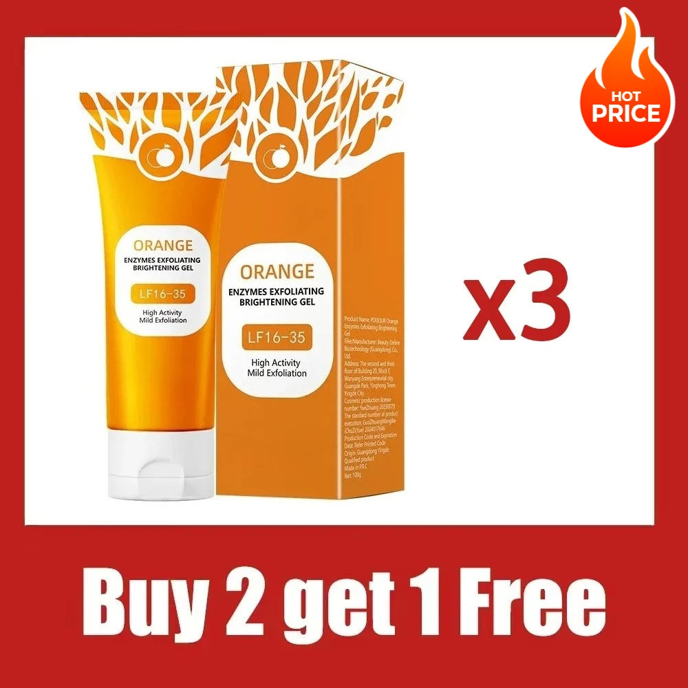 Facial exfoliating gel, moisturizing, brightening, nourishing, face cream, skin beauty care gel