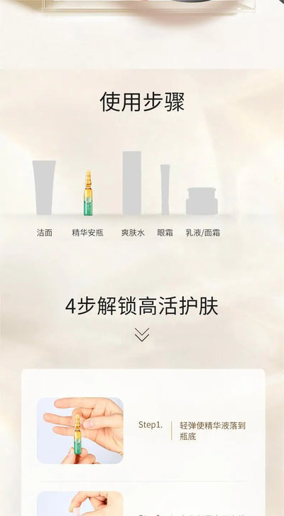 28 Pieces Set Six Peptide Collagen Anti Wrinkle Firming Ampoule Essence Anti-aging Light Line Essence Liquid Beauty Salon Kit