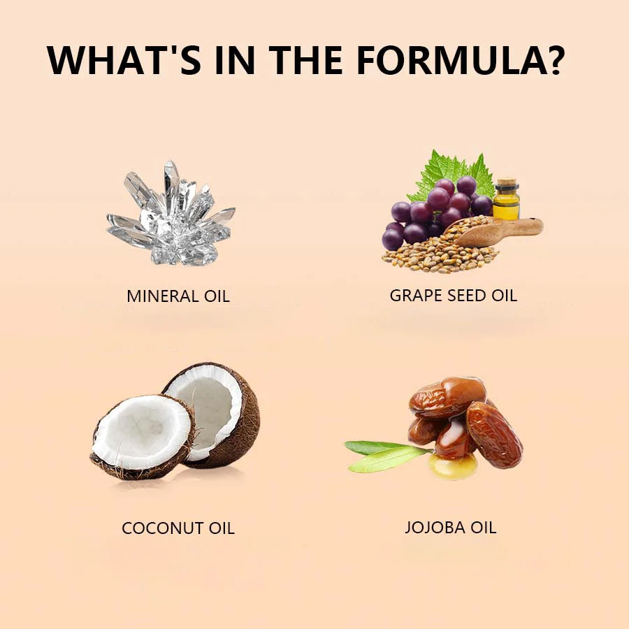 Lavender Massage Oil for Couples - Full Body Massage Oil for Date Night Massage Smooth Gliding Formula Valentine's Day present