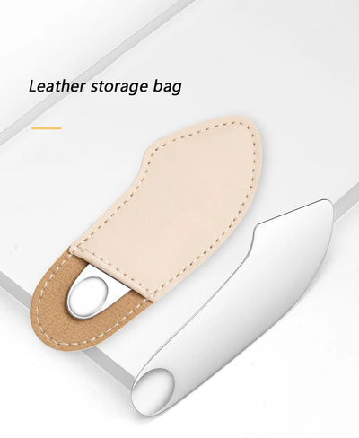 Stainless Steel Cosmetic Scraper Spatula Facial Scraping Massage Foundation Cream Scooping Mixing Stick Professional Makeup Tool