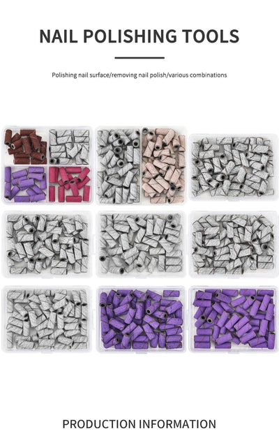 3.1mm Mini Nail Sanding Bands Mandrel For Manicure Sandpaper Ring Holder Stainless Steel Nail Drill Accessories Nail Art Tools