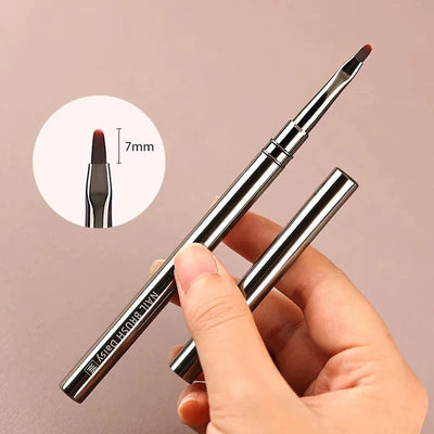 BORN PRETTY Nail Liner Brush DIY Drawing Painting Flower Line Stripes Pen Metal Handle UV Gel Nail Art Brushes Manicure Tool