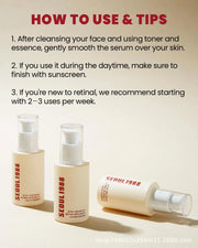 Seoul 1988 Anti-Aging Trio: 4% Retinal Eye Cream + 2% Retinal Serum w/ Black Ginseng for Wrinkles & Brightening,Korean Skincare