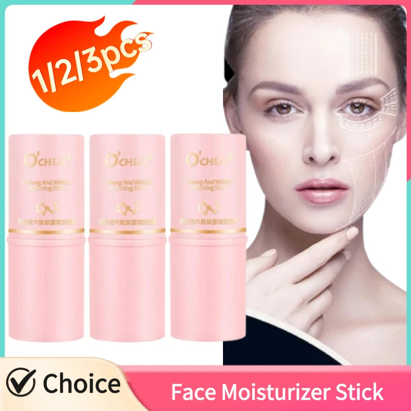 Wrinkle Bounce Moisturizing Multi Balm for Face Daily Face Moisturizer Stick Facial Deep Hydration Moisturizer Skin Care