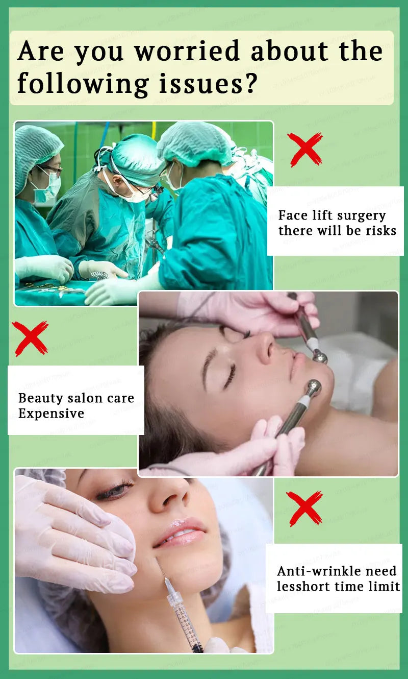 20 years younger，100% wrinkles disappear