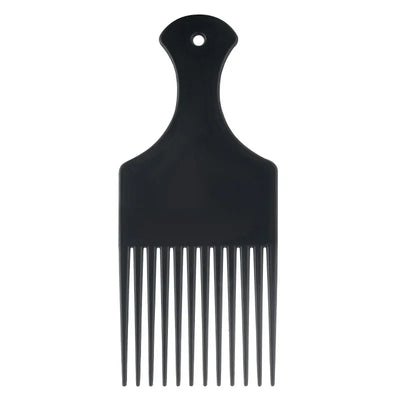 1 Piece Wide Teeth Brush Pick Comb Fork Hairbrush Insert Hair Pick Comb Plastic Gear Comb For Curly Afro Hair Styling Tools