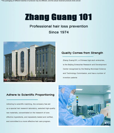 ZHANGGUANG 101 500G Anti Hair Loss Shampoo Repair Damaged Hair Smooth Hair Nourishing Conditioner
