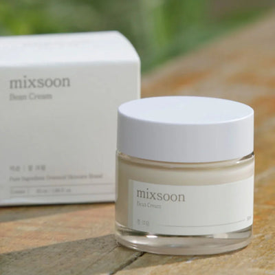 mixsoon Bean Cream - Intense Moisturizing Cream for Smooth and Nourished Skin, Pores and Sebum Care - Korean Glass Skin Care
