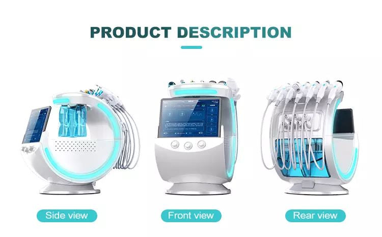 7 In 1 Water Oxygen Bubble Jet Peel Beauty Skin Multifunction Facial Care Machine Peeling Anti Aging Skin Analysis Devices