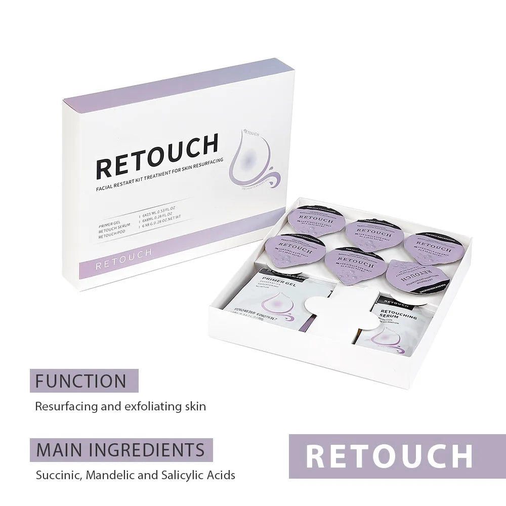 Foreverlily 5 pcs CO2 Pods Set For CO2 Bubble Pen Aqua Face Cleaning CO2 Capsule Gels Facial SPA Beauty Restart Kit Skin Care