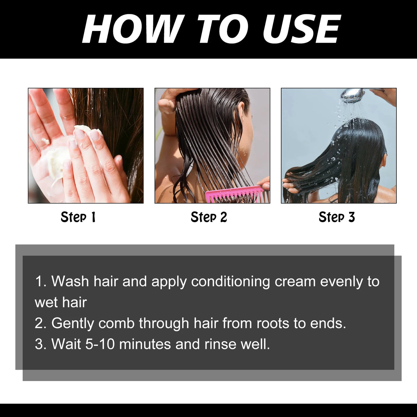 Keratin Hair Care Cream 8 Seconds Hair Mask Improves Frizzy Tangled Hair Prevents Hair Breakage and Splitting Hair Care Product