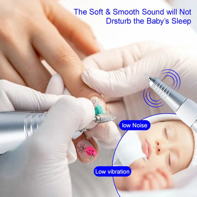 LNWPYH 35000rpm 5 Pins PLUG Electric Nail Drill Machine Handle Handpiece Pedicure Replacement Pen Manicure Beauty Tool Accessory