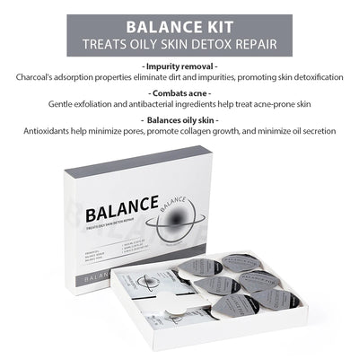 Foreverlily 5 pcs CO2 Pods Set For CO2 Bubble Pen Aqua Face Cleaning CO2 Capsule Gels Facial SPA Beauty Restart Kit Skin Care