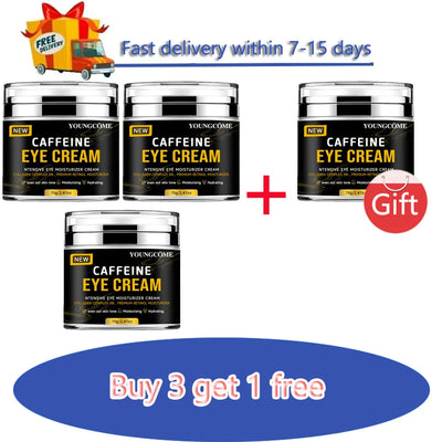 Caffeine Eye Stick Fade Dark Circles Eye Cream Firming Removal Puffiness Nourishing Moisturizing Lightening Eye Cream Stick 5pcs