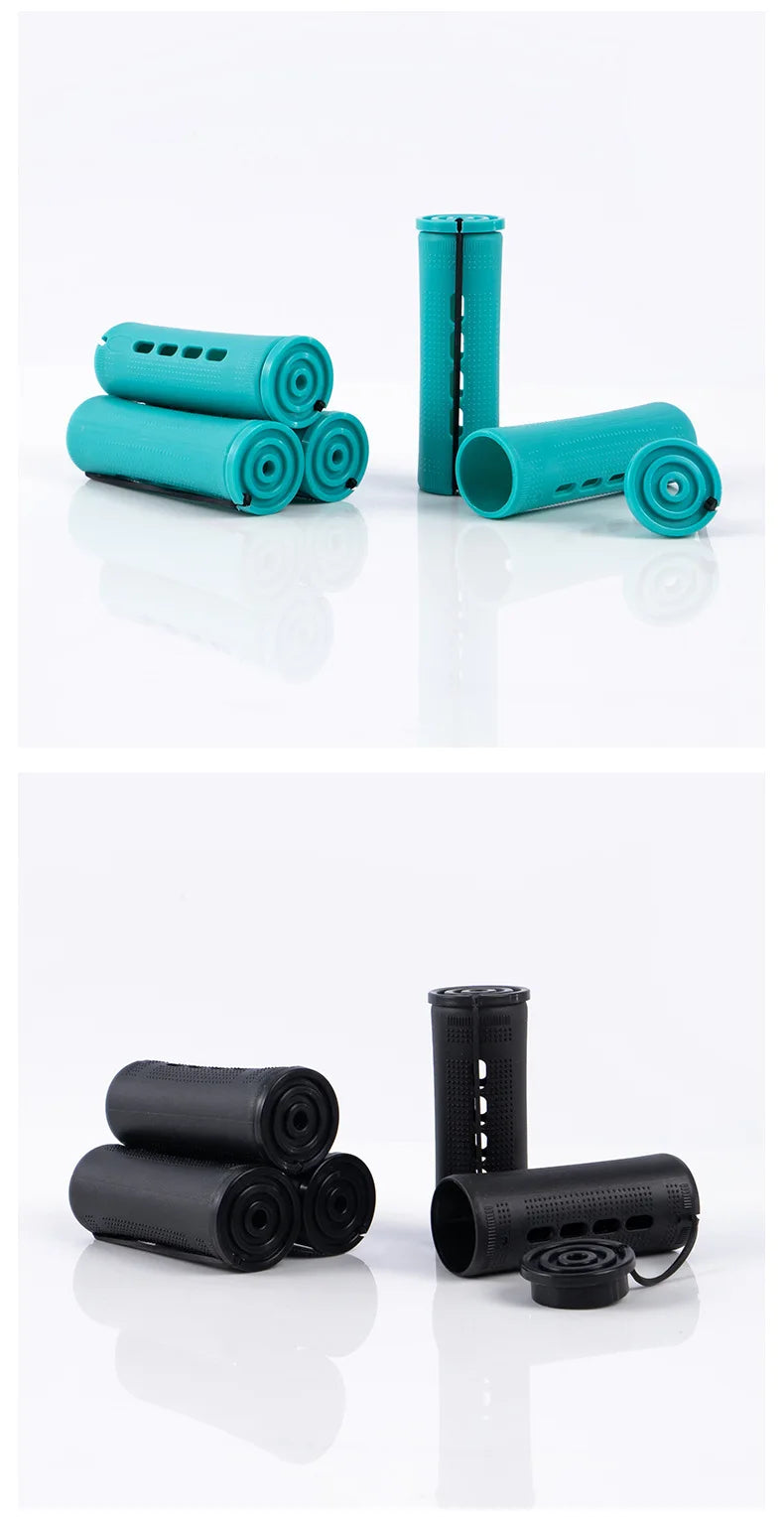 10pcs Heatless Hair Curler No Heat Hair Rollers Soft Curling Rod Pull Core Lazy Curls Flexi Rods Wave Formers Hair Styling Tools