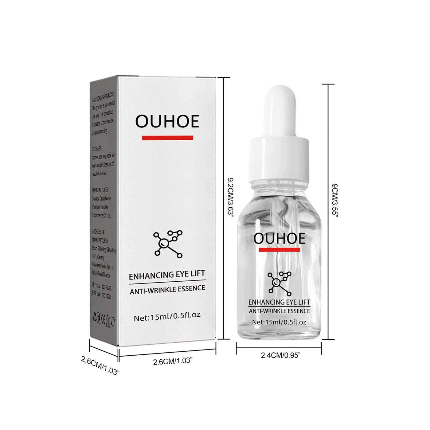 Eye Lifting Serum Anti Dark Circles Puffiness Reduce Fine Lines Wrinkle Firming Nourishing Brightening Eye Bags Remover Essence