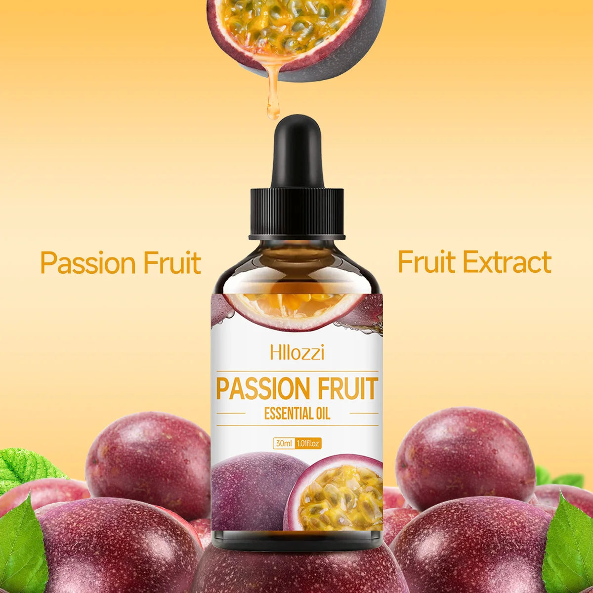 30mlPassion Fruit Essential Oil  Skin Brightening, Hydrating, Hair Repair, Aromatherapy Humidifier Soap Multi-purpose essential