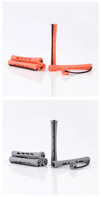 10pcs Heatless Hair Curler No Heat Hair Rollers Soft Curling Rod Pull Core Lazy Curls Flexi Rods Wave Formers Hair Styling Tools