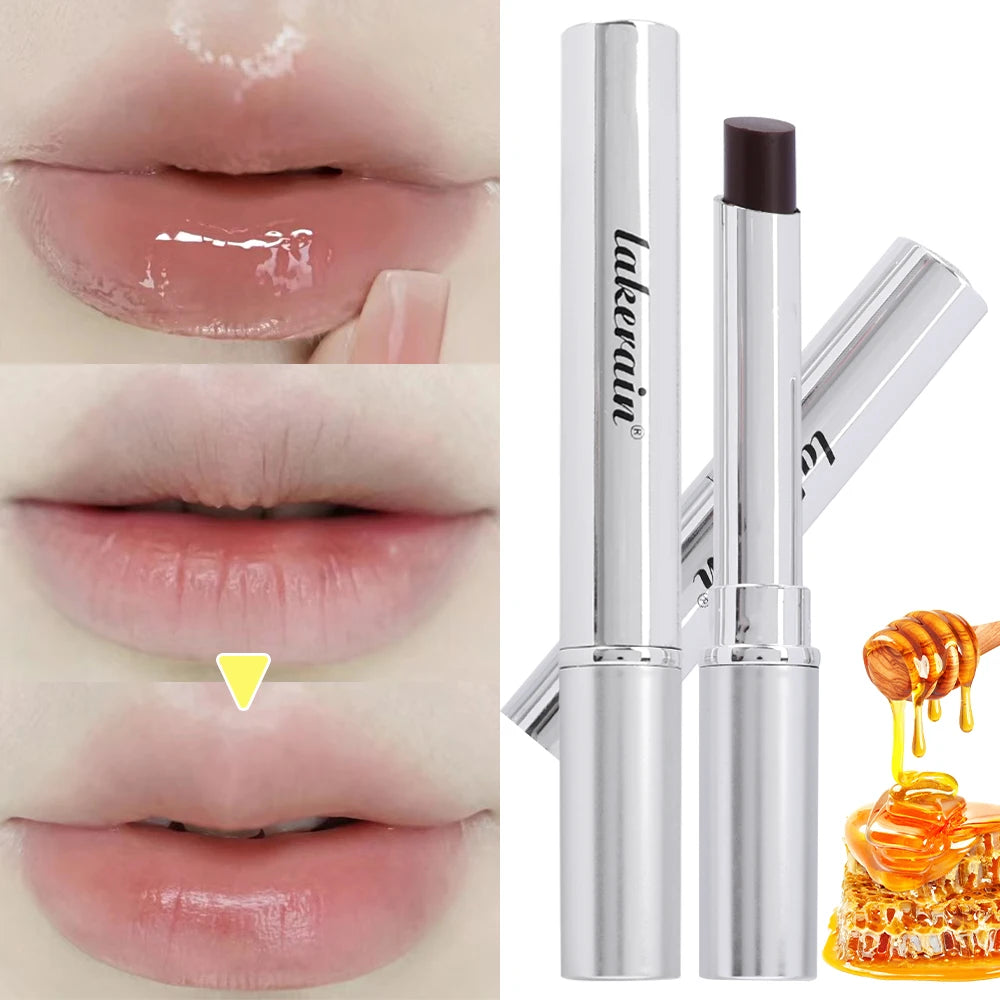 Black Brown Honey Lipsticks Nourishing Moisturizing Lasting Non-stick Cup Tinted Lip Balm Plumper Sexy Daily Lips Care Cosmetics