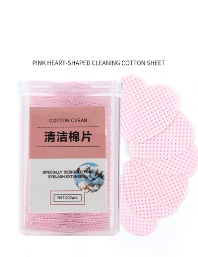 200 Pcs Glue Cotton Wipes Lint Free Pads Nail Polish Remove Wipes Cleaning Manicure Tool Gel Polish Removal Pad Paper Wipes