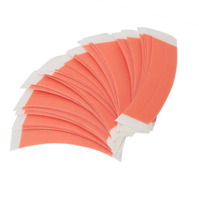 36pcs/bag Duo-Tac Strong Thin Red Hair System Tape Double Side Adhesive Tape For Lace Wig Toupee Easy Cleanup Tape