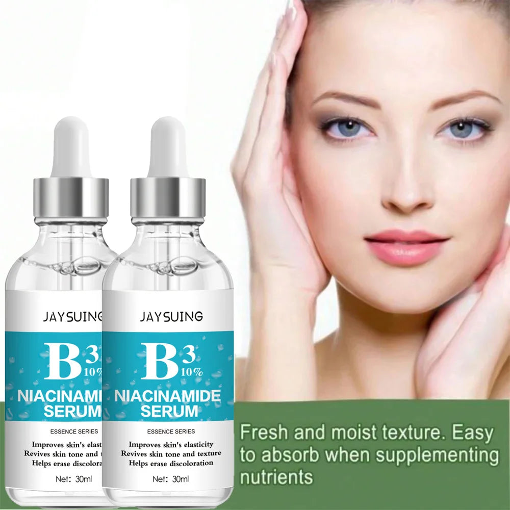 1/2/3pcs Pore Narrowing Essence Nicotinamide Serum Face Hydrating Dry Skin Pores Repair  Lifting Firming Moisturizing Serum