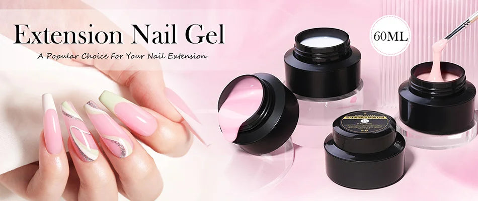 BORN PRETTY 15ML Milky Pink Rubber Base Gel Camouflage Color Coat Jelly White Nude Soak Off Nails Gels Varnish Self-leveling Gel