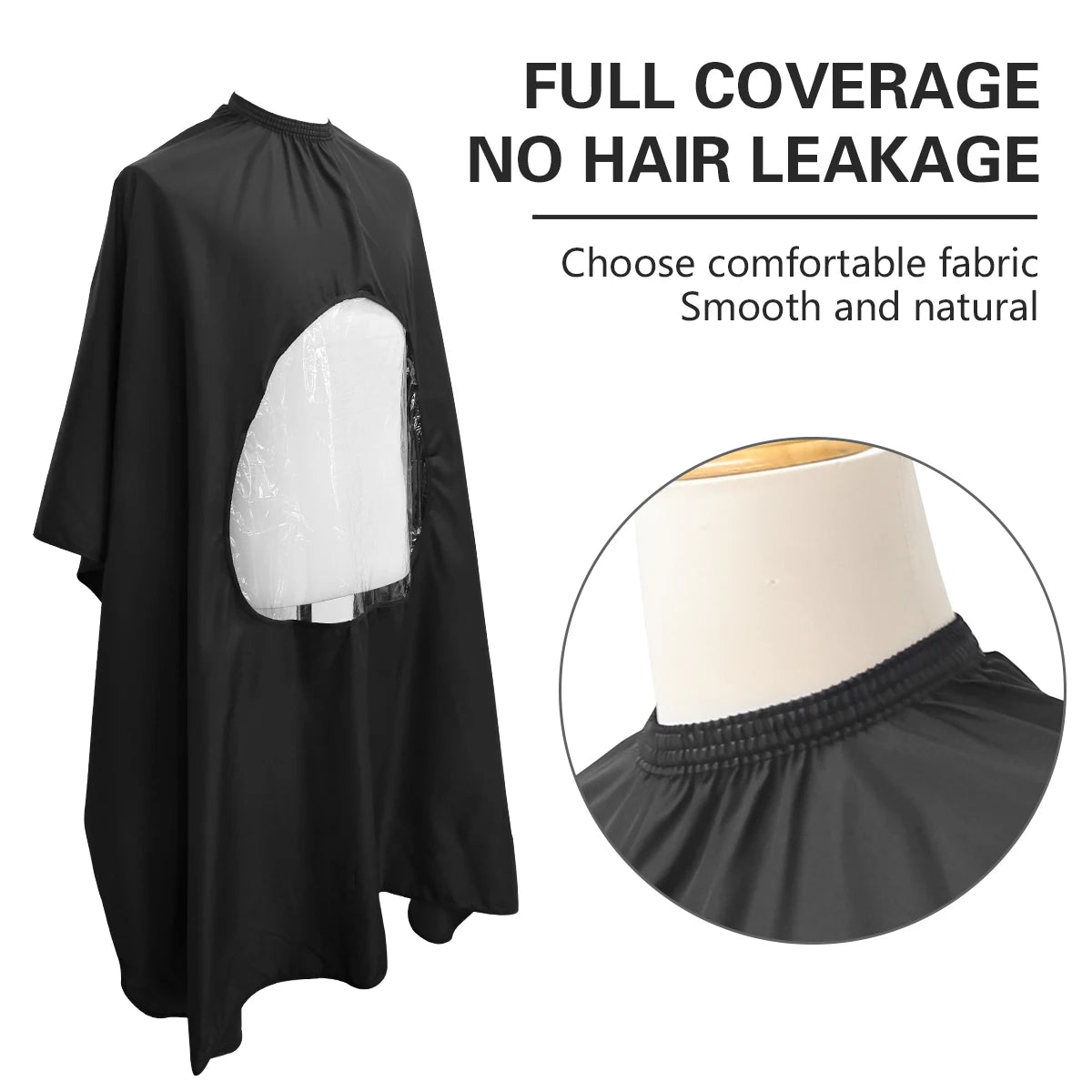 Barber Hairdresser Aprons Transparent Anti static Haircut Capes Waterproof Aprons Eagle Shawls Salon Barbershop Tools
