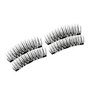 Three Magnet False Eyelashes Handmade Naturally Realistic Quick Paste Reuse 3D Magnetic False Eyelashes