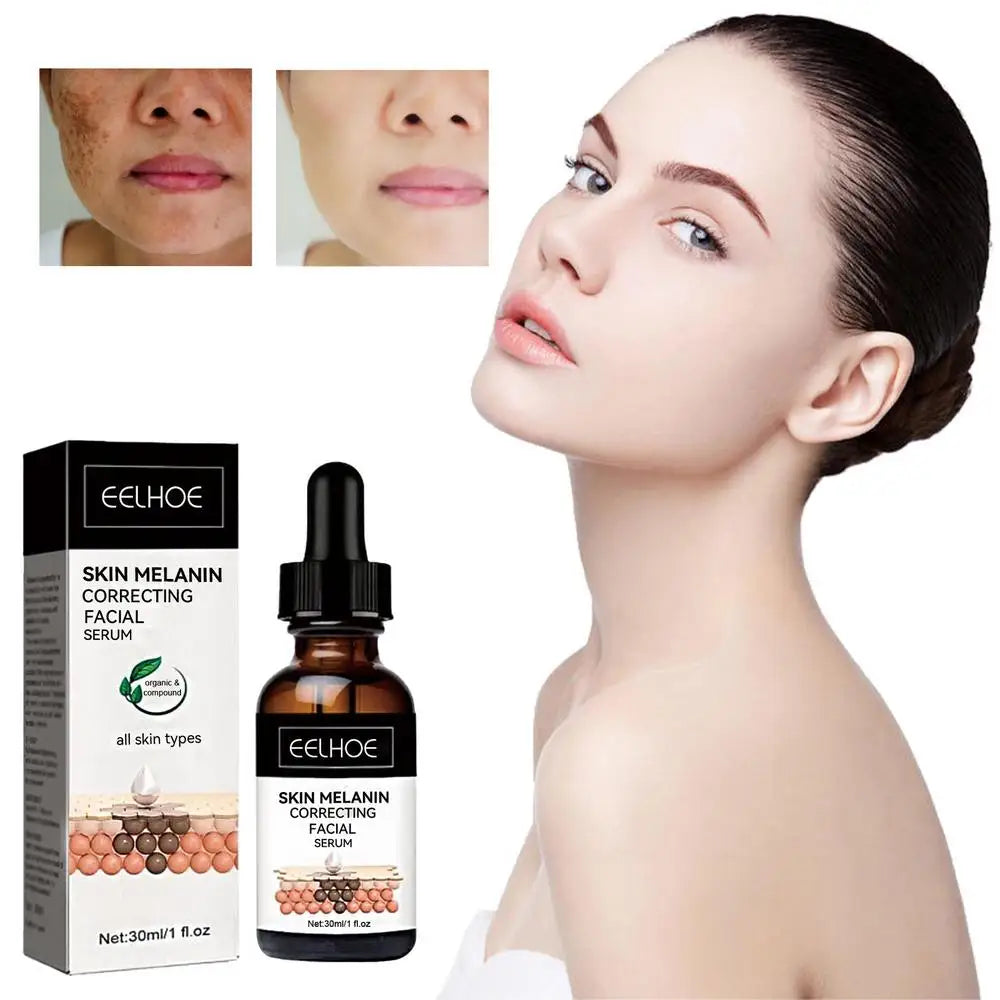 Melanin Correcting Facial Serum Dark Spot Corrector Remover Skin Care Moisturizing Repair Serum Hyaluronic Acid Vitamin C Serum