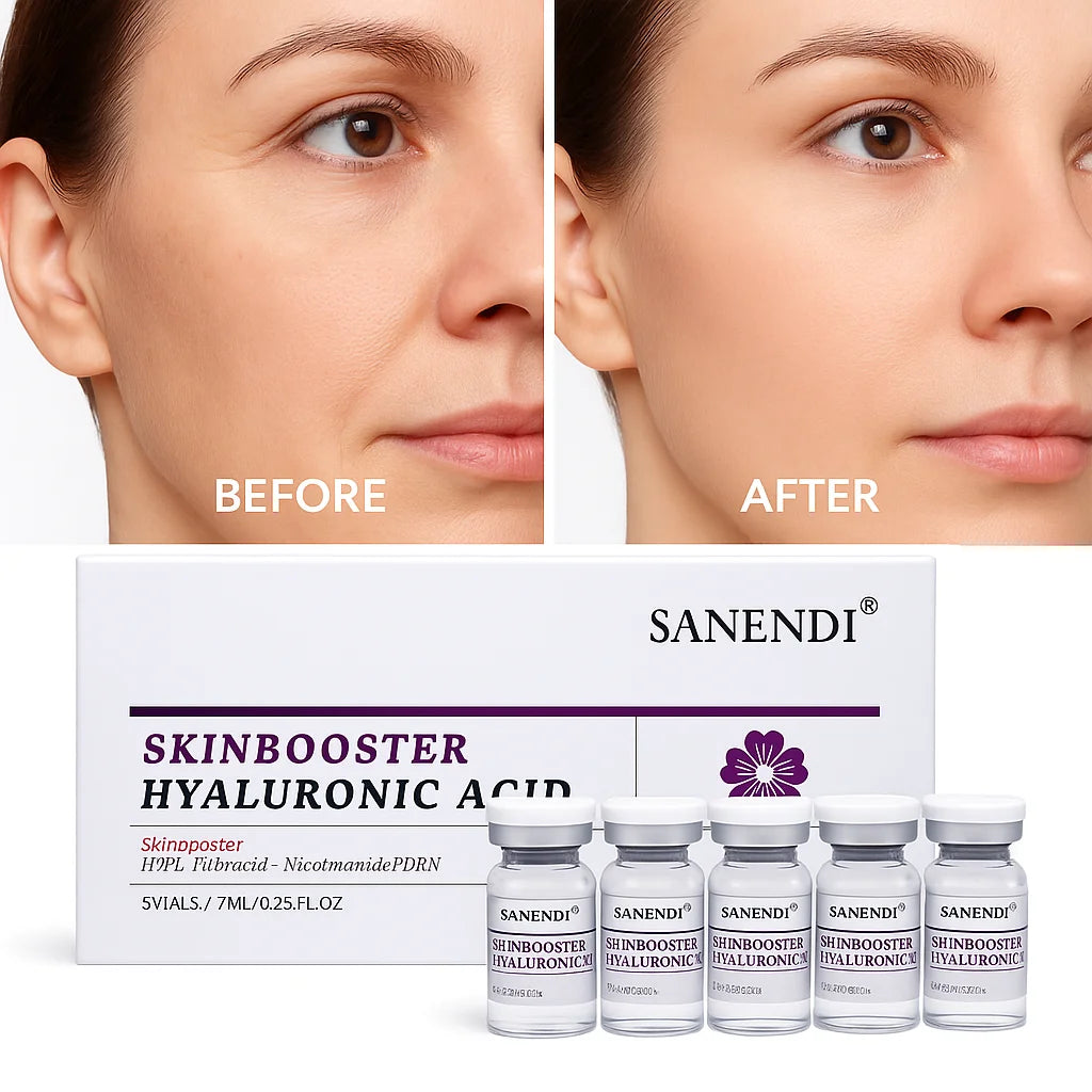 Hyaluronic Acid PDRN Niacinamide Facial Serum for DermaPen DEEP HYDRATION Firmness Anti-aging 7ML*5Vials