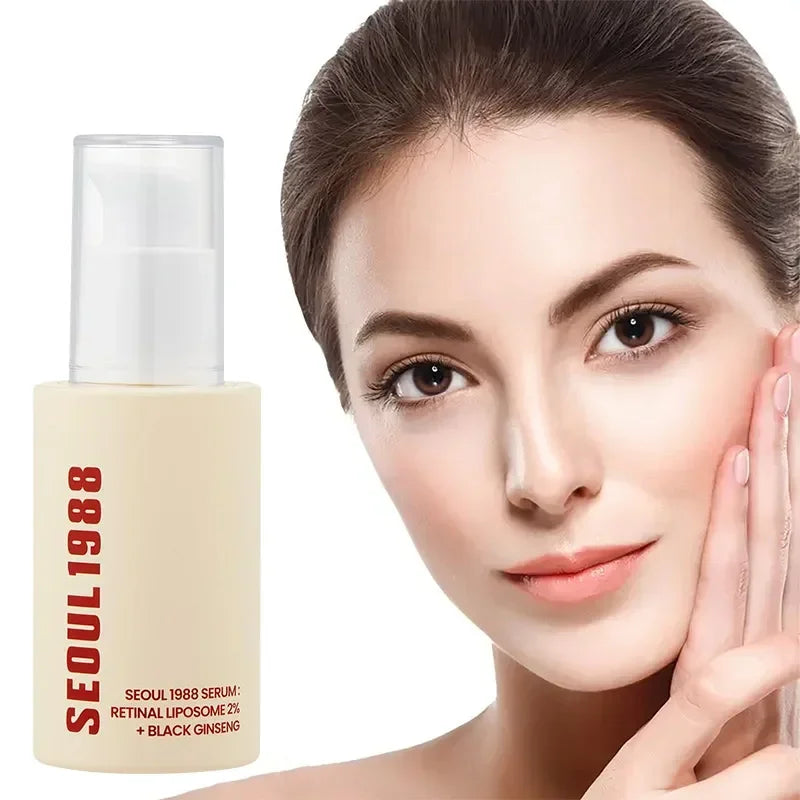 Seoul 1988 Eye Cream Niacinamide Retinoic Acid Ginseng Essence Firm Cream Lighten Fine Lines Deep Moisturizing Care Essence Set