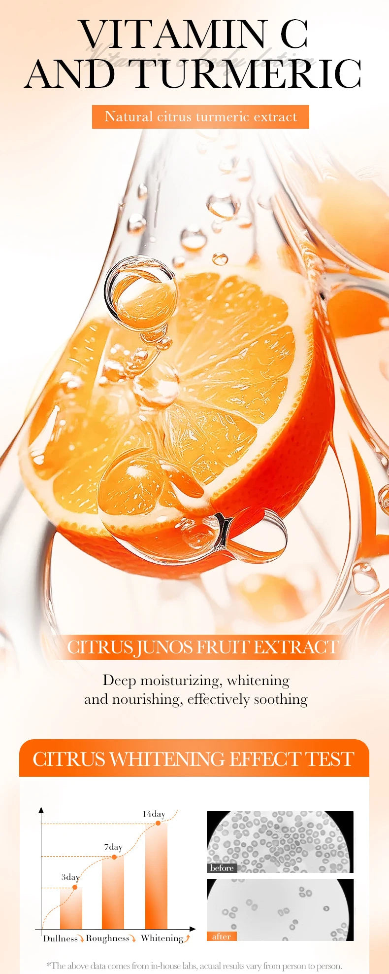 Turmeric Vitamin C Body Lotion Super Moisturizing Tender Firming Skin Brightening Face Cream Dark Spots Lighten  Skin Care 300ml