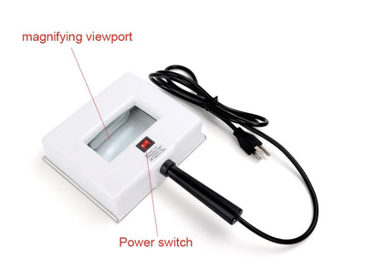 UV Analyzer Wood Lamp Facial Skin Testing Examination Magnifying Appraisal Greyness Tinea Machine Beauty SPA Salon Equipment
